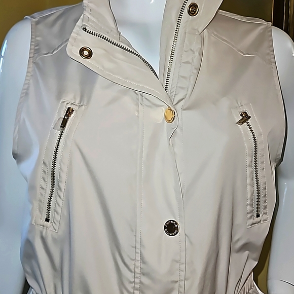 NEW New Jones New York Cream Utility Vest - Picture 6 of 10